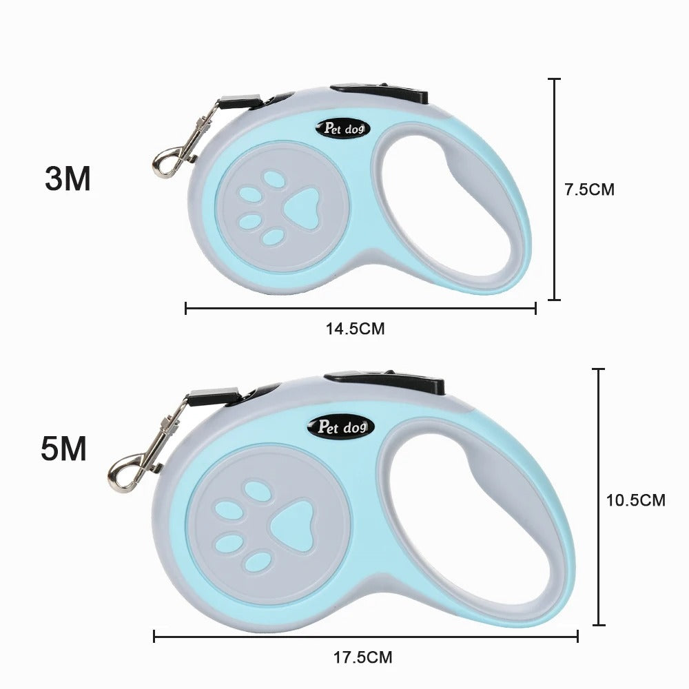 Flexikoppel för Hund & Katt – 3m/5m Justerbar Längd